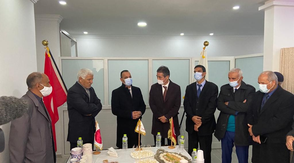 Cérémonie d’inauguration du « Projet d’Acquisition d’un Minibus et des Equipements de Kinésithérapie pour les Insuffisants à Ben Guerdene »