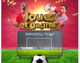 Spécial CAN 2022  Jeu concours digital LG : Jouez et gagnez un TV LG Nanocell 55”