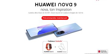 Avec Huwaei nova 9