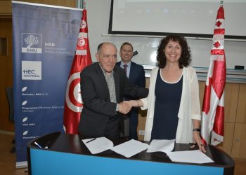 La SMU et HEC Montréal consolident leur partenariat au profit des étudiants tunisiens