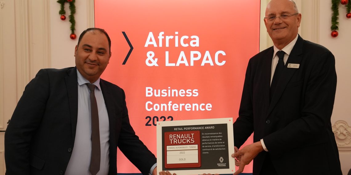 ENNAKL Automobiles remporte un prix d’excellence pour la marque Renault Trucks
