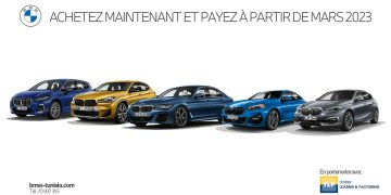 Nouvelles offres avantageuses de BMW avec Tunisie Leasing & Factoring