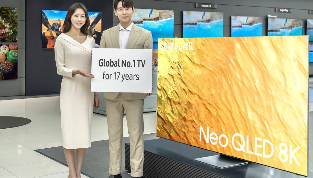 Reconnaissance de l’excellence en matière d’innovation : Samsung en tête du marché mondial de la télévision pour la 17e année consécutive