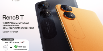 OPPO lance en Tunisie le nouveau smartphone Reno8 T, avec une caméra portrait de 100 MP, un design élégant et une fluidité totale