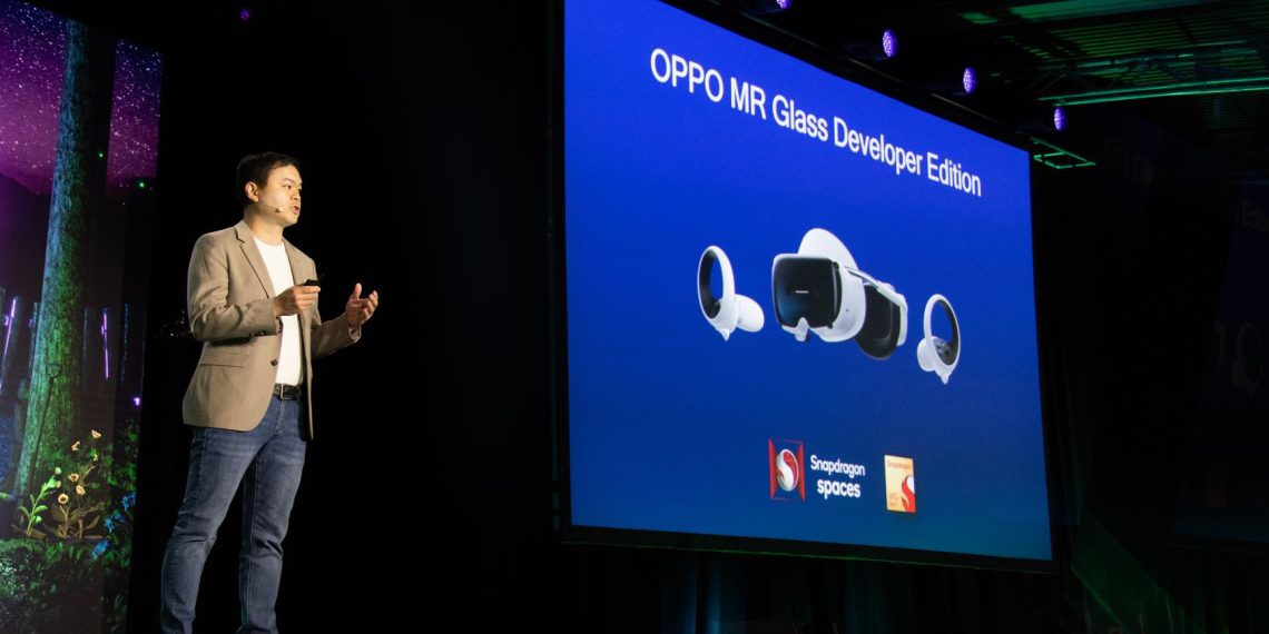 OPPO renforce l’innovation collaborative XR avec le lancement de OPPO MR Glass Developer Edition à l’AWE 2023
