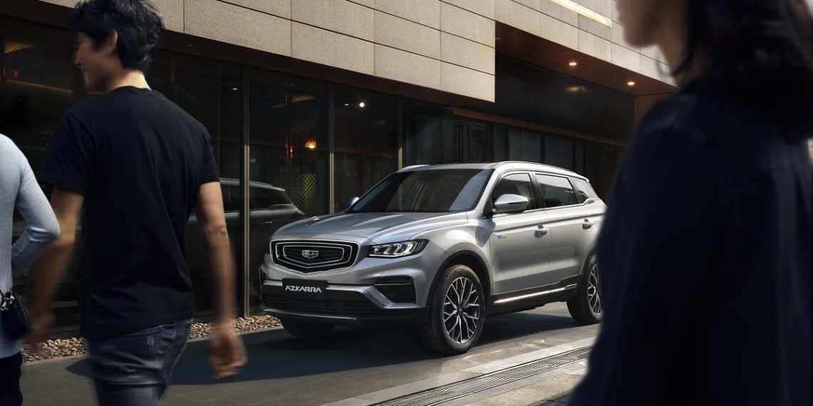 Nouveau SUV Geely Azkarra hybride en Tunisie : élégant et percutant