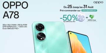 Le nouveau smartphone OPPO A78 bientôt en Tunisie