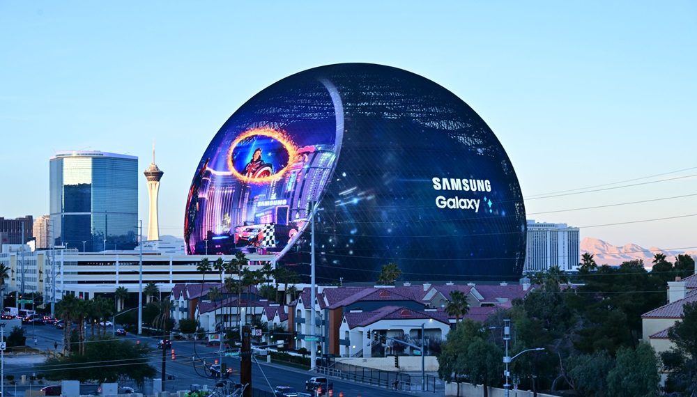 Las Vegas :Samsung ouvre un portail vers une nouvelle ère de mobilité avec IA sur l’Exosphère de The Sphere, avant l’Unpacked 2024