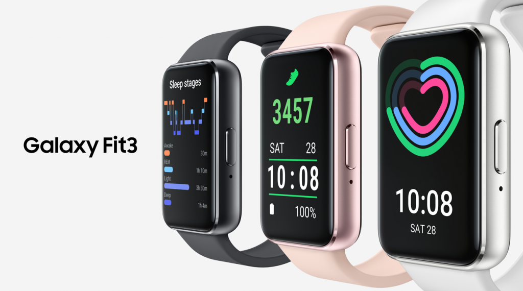 Restez motivé pour donner le meilleur de vous-même avec le tout nouveau Samsung Galaxy Fit3