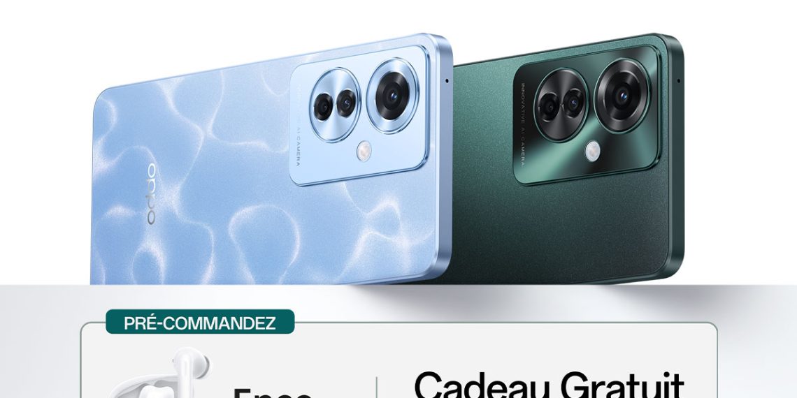 OPPO Tunisie lance une offre spéciale pour toute commande du Reno11 F 5G avant son arrivée sur le marché