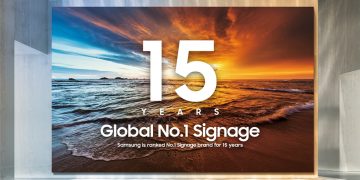 Samsung numéro un sur le marché mondial de l’affichage numérique pour la quinzième année consécutive