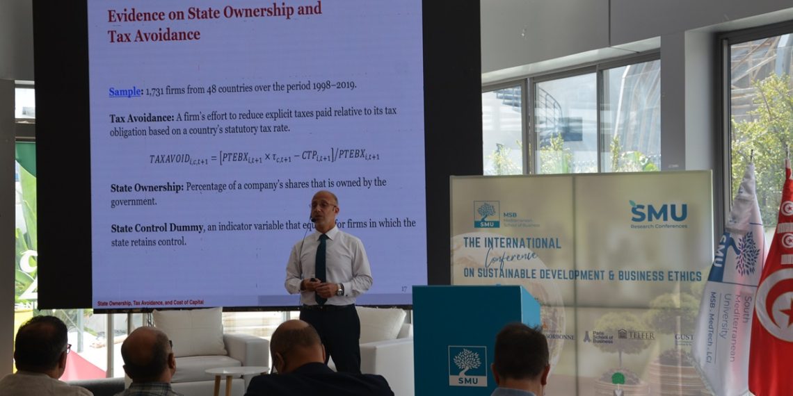 Conférence scientifique internationale sur le développement durable,la responsabilité sociale et l’éthique des affaires organisée par la Mediterranean School of Business (MSB