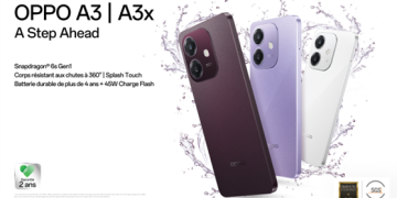 OPPO dévoile, en Tunisie, ses nouveaux  smartphones A3 et A3x   Une fiabilité totale, une durabilité à long terme et des expériences de jeu exceptionnelles.