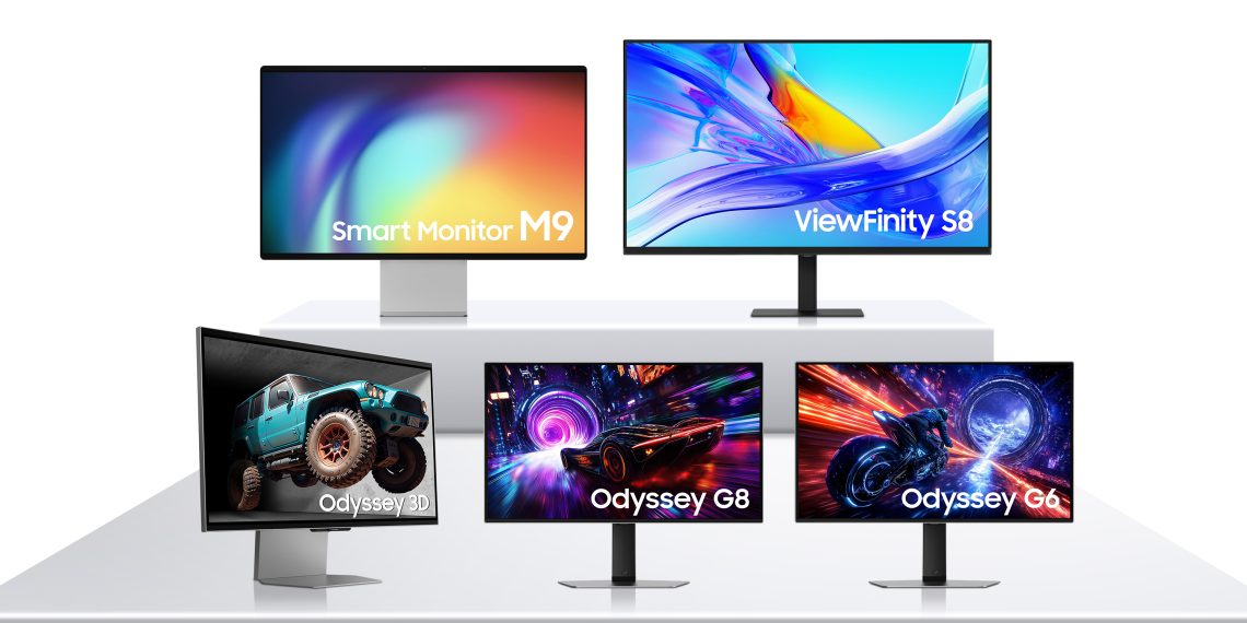 [CES 2025] Les nouveaux moniteurs Samsung allient capacités d’IA, performances en gaming et productivité