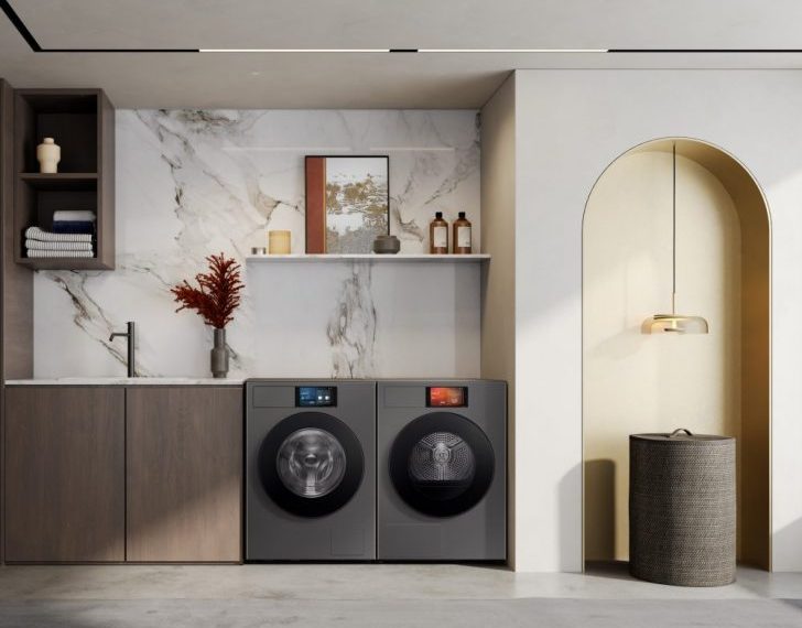 La nouvelle Bespoke AI Laundry avec AI Home permet un soin du linge plus intelligent et plus efficace
