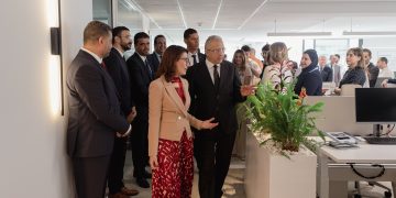 Roche Tunisie inaugure ses nouveaux bureaux à Tunis en présence de Monsieur le Ministre de la Santé Dr Mustapha Ferjani, des représentants du Ministère des Affaires sociales et de son Excellence l’Ambassadeur de Suisse en Tunisie Monsieur Josef Renggli