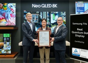 Les téléviseurs QLED de Samsung reçoivent la certification Real Quantum Dot Display du TÜV Rheinland