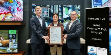 Les téléviseurs QLED de Samsung reçoivent la certification Real Quantum Dot Display du TÜV Rheinland