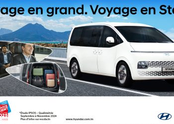 La Hyundai STARIA 9 Places une expérience unique  Hyundai Tunisie lance la 2ème édition de son Roadshow national dédié au transport collectif