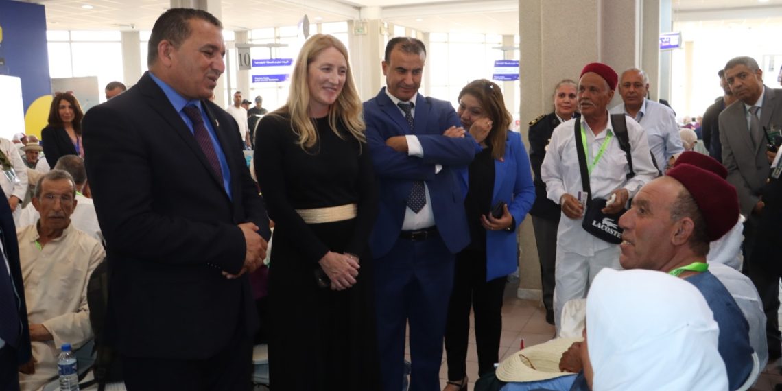 أول رحلة مخصّصة لموسم الحج 2026، مؤكّدًا مرة أخرى دوره الاستراتيجي في إدارة التدفقات الكبرى للمسافرين المرتبطة بالمناسبات الدينية الوطنية.