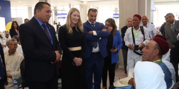أول رحلة مخصّصة لموسم الحج 2026، مؤكّدًا مرة أخرى دوره الاستراتيجي في إدارة التدفقات الكبرى للمسافرين المرتبطة بالمناسبات الدينية الوطنية.