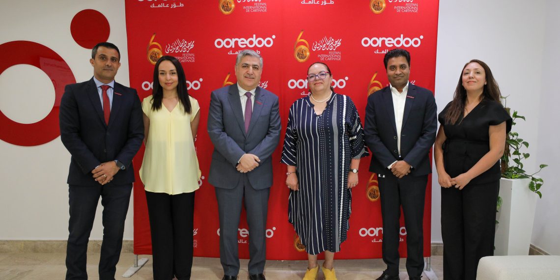 Ooredoo تَِونس تجدّد التزامها بدعم الثقافة بصفتها الراعي الرسمي لمهرجان قرطاج الدولي للسنة الخامسة على التوالي